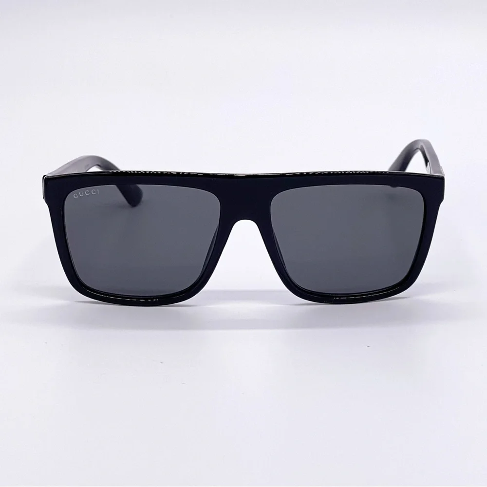 NEW GUCCI MEN BLACK SUNGLASSES GG0748S 001